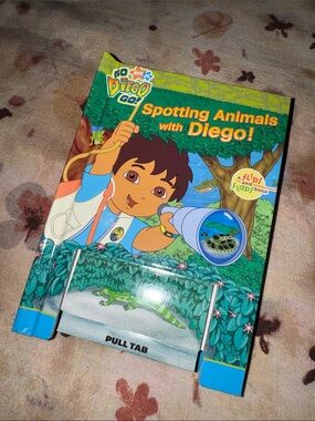 Spotting Animals with Diego! Go, Diego Go! Hardcover Flip and Flaps Book - New